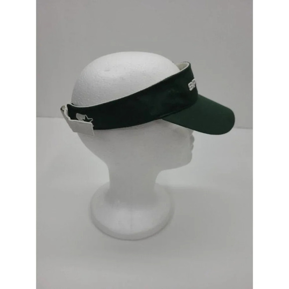 Team Starter Michigan State University Visor Hat Embroidered Adjustable - Picture 4 of 6